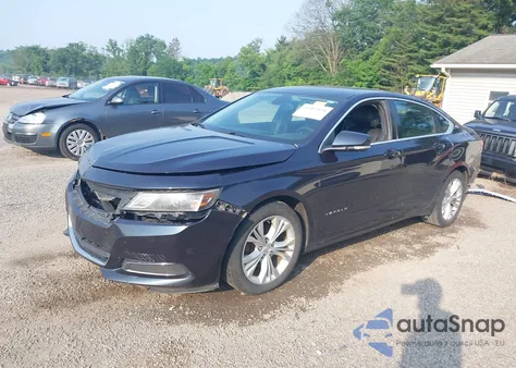 2014 Chevrolet Impala 2Lt из США, поврежденный, VIN 2G1125S39E9119061